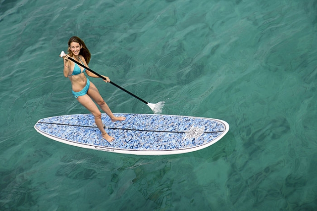 Stand Up Paddleboarding es muy divertido y una excelenle manera de mantenerse en forma 